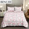 Romantic Red Rose Duvet Cover Set Printed Floral Bedding for Adults Teens Blossom Flower Theme Comforter