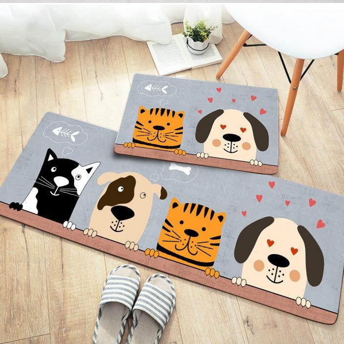 Non-slip Soft Diatom Mud Mat Bathroom Entry Toilet Long Kitchen Door Entry Mat Absorbent Quick Drying