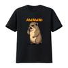 Klippschliefer Awawa Wütender Telefonanruf Lustiges Murmeltier Dassie T-Shirt Vintage Oberteil Für Den Alltag Lässig Vielseitig Vintage