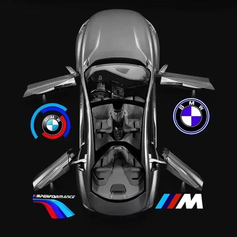 New LED Car Door Welcome Courtesy Lamp Projector Light for BMW X5 E70 E60 F10 F20 F30 X3 X6 Z E90 E92 E83 E87 E46 3 5 6 7 series