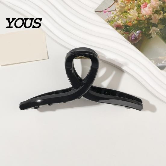 Hair Clip Back Head Claw, Soft Silicone Large Clip, Non-Slip Grip Shower Anti-Slip Teeth Accessory for Daily Wear Claw