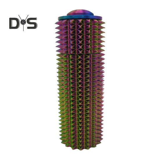 Small Grip Toy Bright Color Portable Stress Relief Aid Squeeze Roll Press Handheld Stress Relief Device