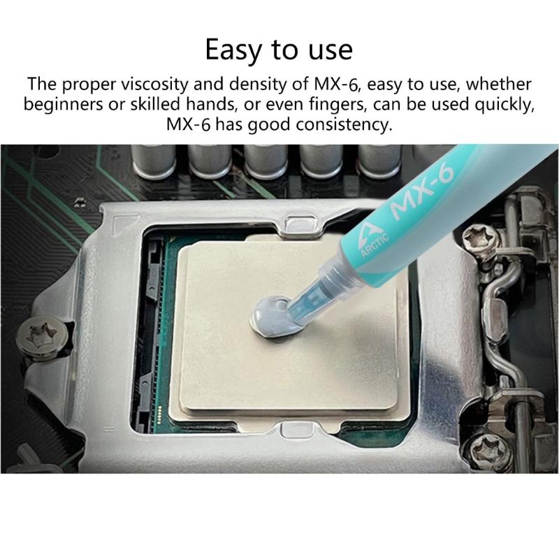 Set Pastă Termică pentru Răcire Calculator Material Eficient Conductiv Termic pentru Instalarea Radiatoarelor CPU GPU