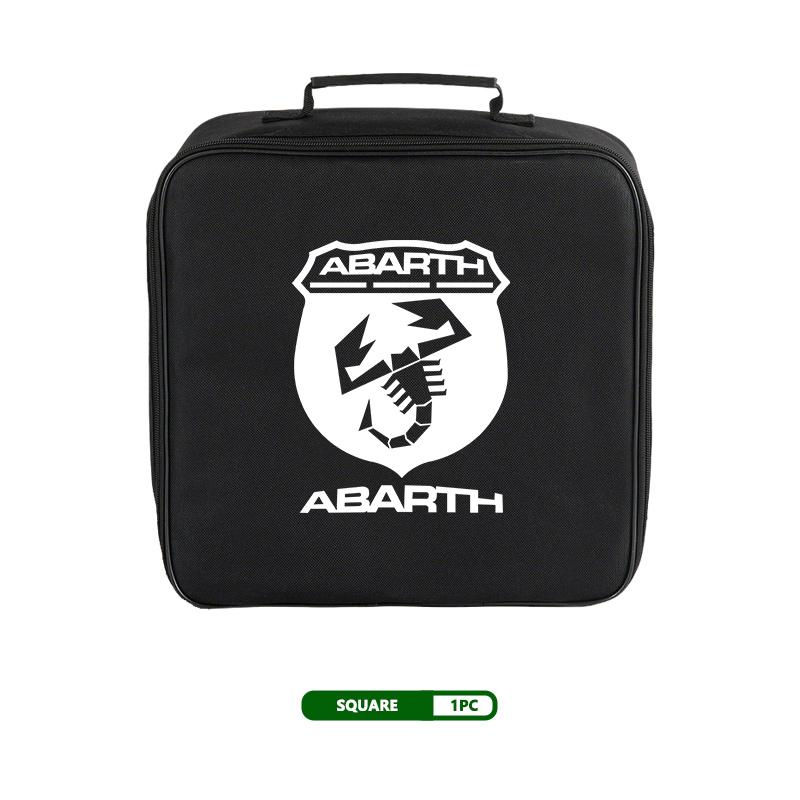 Oxford Cloth Car Charge Cable Case Organiser Waterproof Charging Gun Storage Bag For Abarth FIAT 500 FR Stilo Doblo Tipo Lancia