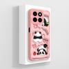 For Honor X6C Phone Case Cute Panda Soft Back Cover High Quality Liquid Silicone Anti Drop Funda Lightweight Couple Bumper Gift