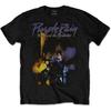 Rockoff Trade Men's Prince Purple Rain T-Shirt, Black, L