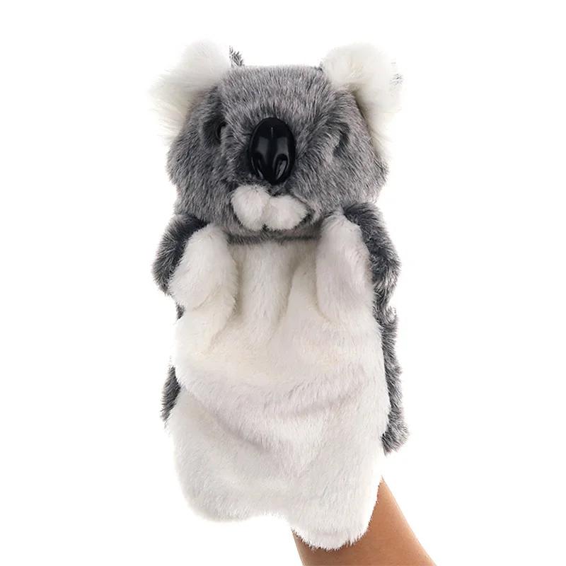 25cm Animal Hand Puppet Plush Toys Baby Educational Hand Finger Puppets Animal Stuffed Doll Toy Telling Story Kids Children Gift