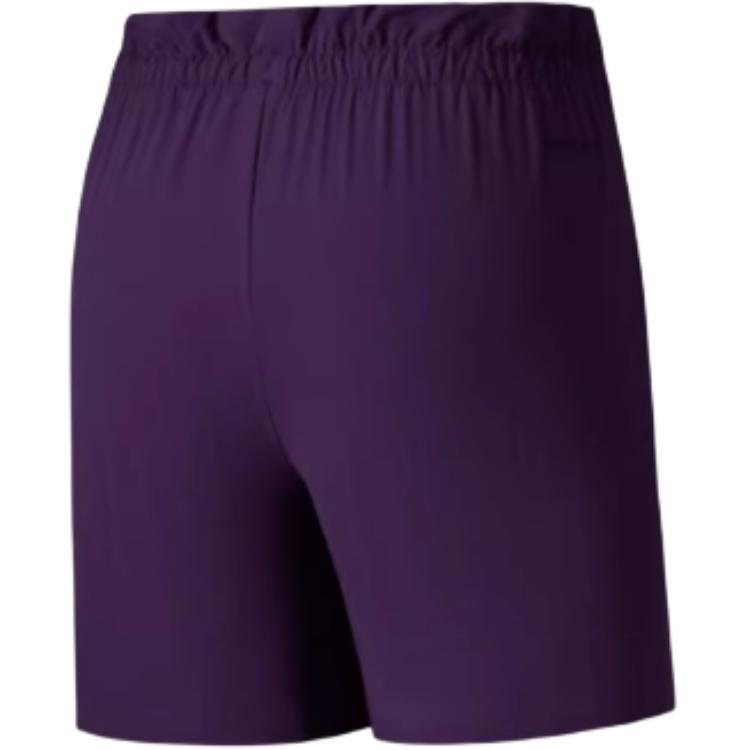 Anta Champion Outdoor Series Solid Color Mid-Rise Breathable Versatile Casual Shorts Women Shorts Purple-Sand 162520509-4