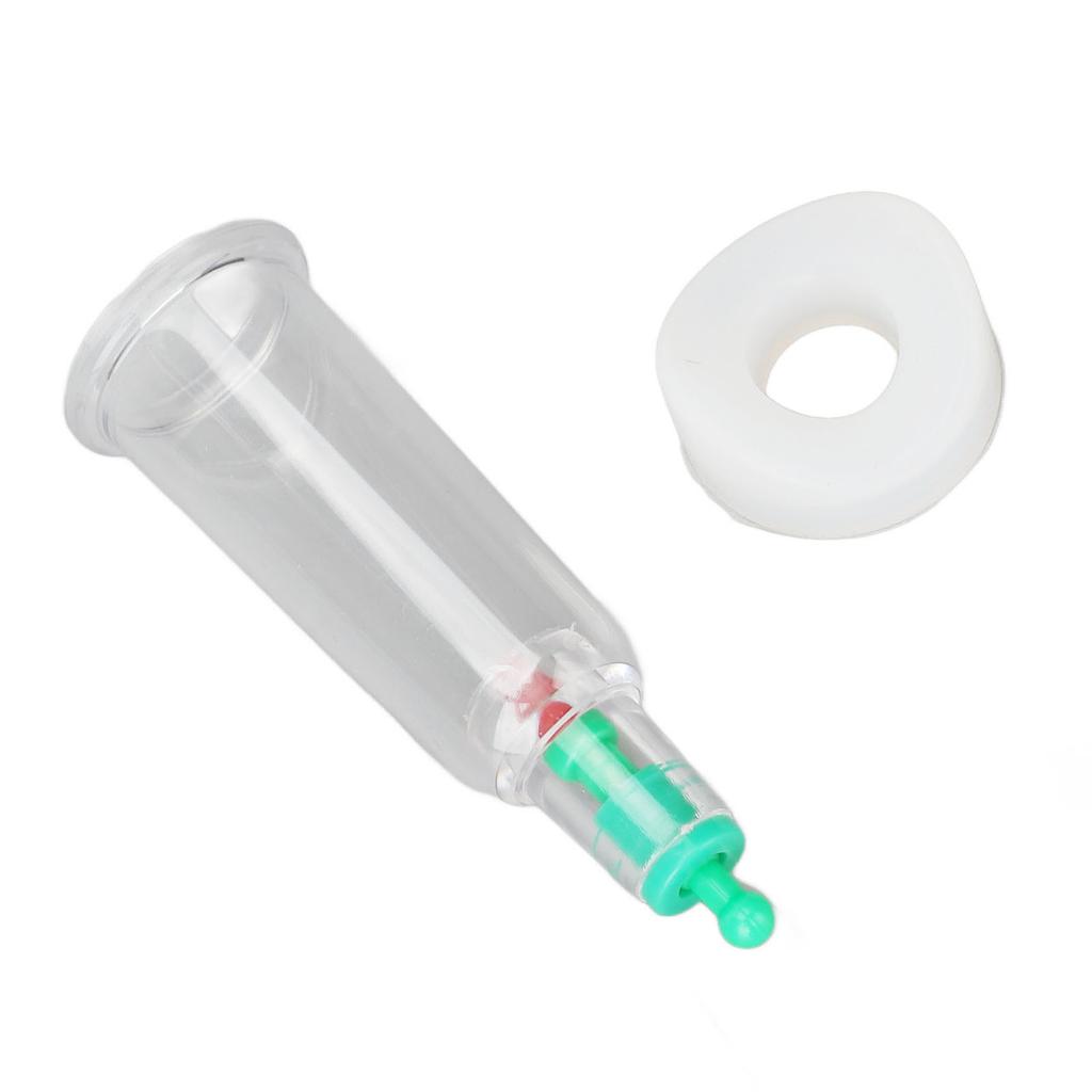 Finger Cupping Cup Vacuum Suction Finger Massage Health Thumb Cupping Cup with Curved Rubber Ring