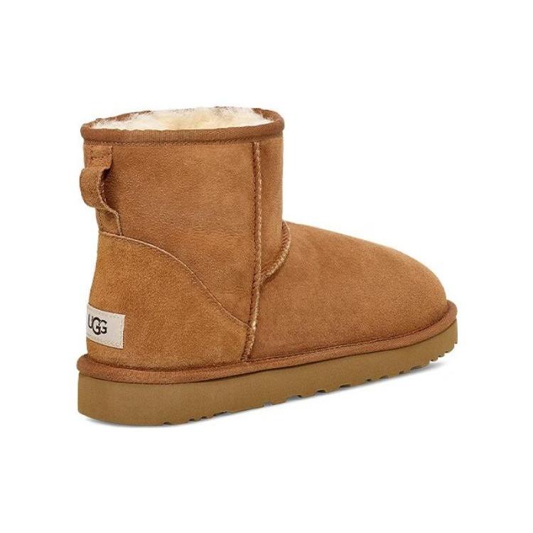 UGG Classic Mini Fleece Lined Snow Boots Men's 1002072-CHE