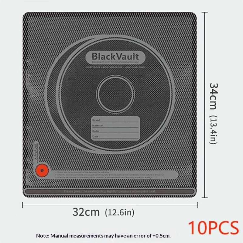 3D Upgraded Filament Storage Bag Pla Abs Petg Vacuum Bag Dryer Safekeep Humidity Resistant Sealing Bags Keep Filament Dry