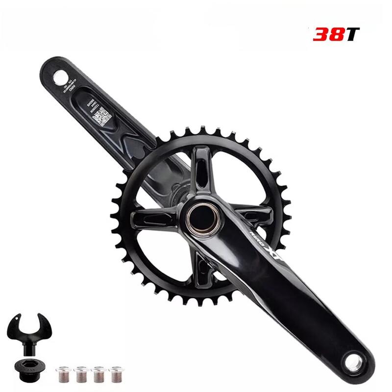Lish XT 104BCD Hollow Integrated Crankset