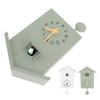 Bird House Wall Clock Bird Voice Call Nordic  Bird House Pendulum Wall Hanging Clock for Office