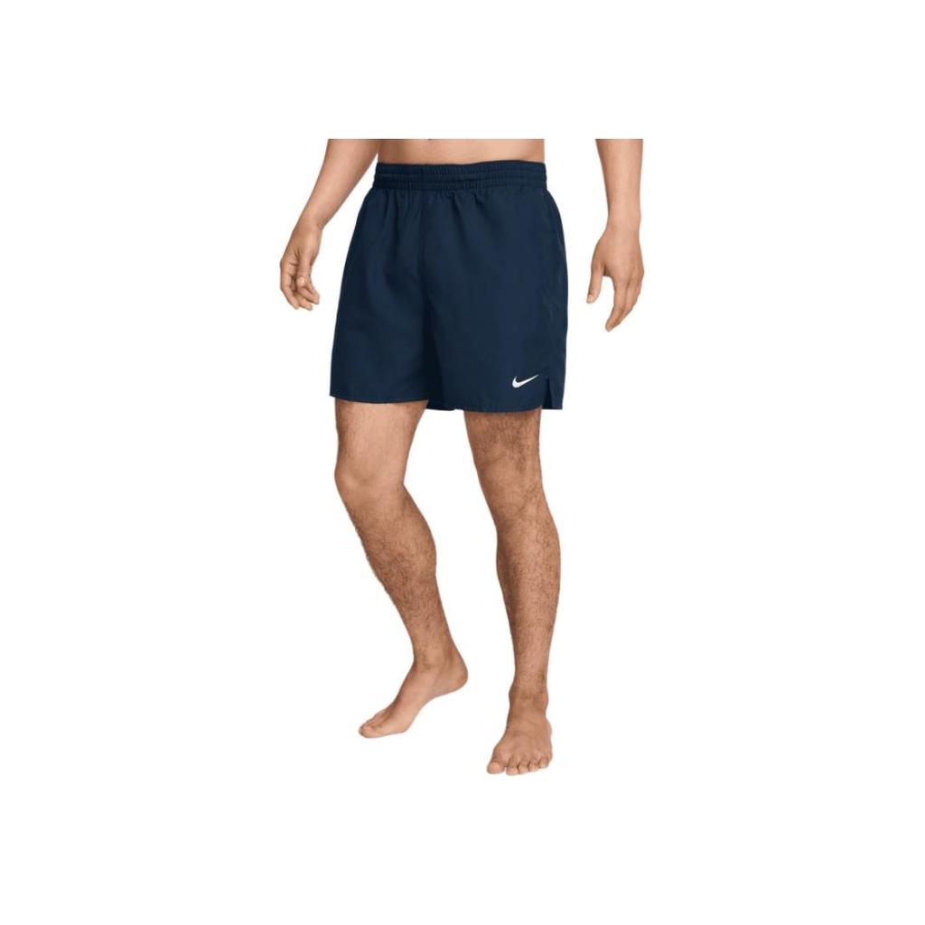 Nike Logo Print Casual Swim Shorts Men Swimwear Midnight-Navy NESSF560-440