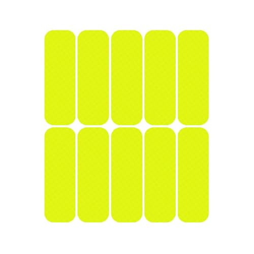 

Светоотражающие наклейки GOODCHI, Светоотражающая лента, 8 см x 3 см, Велосипед, Автомобиль, Предупреждающая наклейка по безопасности, Водонепроницаемая, Светоотражающая наклейка для любой погоды, Двойная