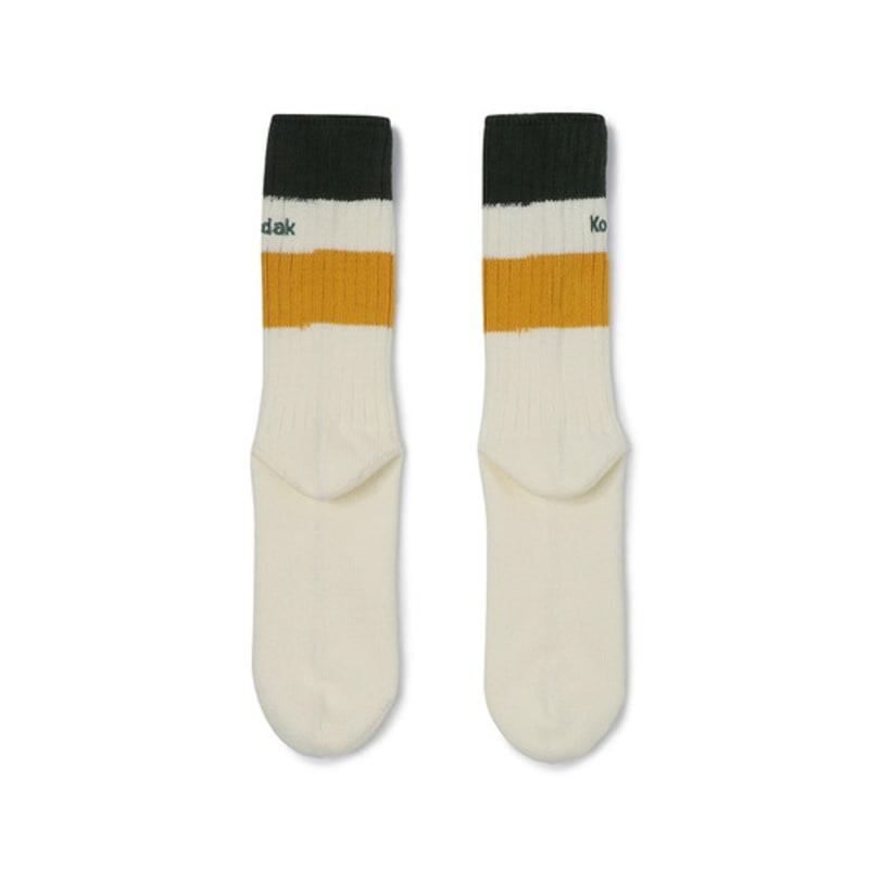 Kodak Apparel Cushion Color Crew Socks GREEN