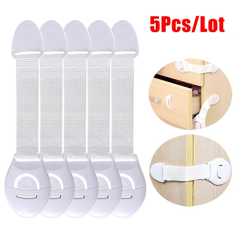 

1-20 шт. Детский защитный замок для безопасности детей, защитный ящик, дверной замок для шкафа, пластиковая защита, детский защитный дверной замок 5pcs белый