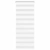 VidaXL Store Zèbre Blanc 55x100 Cm Largeur Du Tissu 50,9 Cm Polyester, Store À Enrouleur Zébré, Store Zébré Pour Fenêtre, 4014720