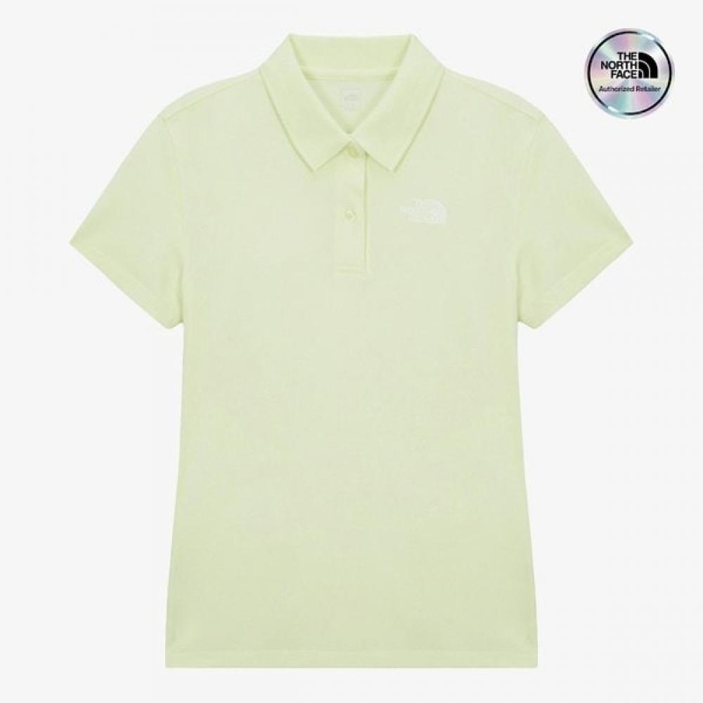 The North Face Women S Coolmax Prime Short Sleeve Polo Lemonade nt7pS33c LEMONADE/090