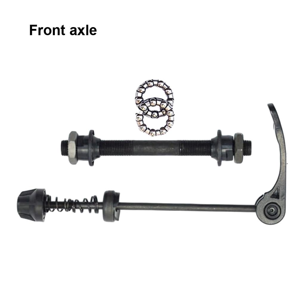 Black Bike Axle Quick Release Skewer Set Easy Installation And Wide Application Guaranteed Durable