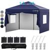 CYFIE Tarp X Ft X 3 3 Height 4 Side Sheets UV Protection Tarp Highly Water Easy To Easy To For Storage Case Included Tent, 9.9 9.9 (3 M), Adjustments,
