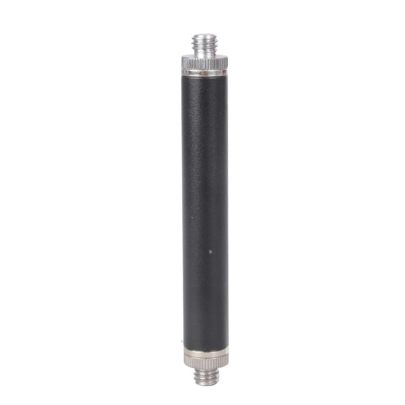 Metal 1/4 Female Thread Extension Rod for Photography Equipment with 1/4 to 3/8 Screw Adapter 10/20/30cm Length Option