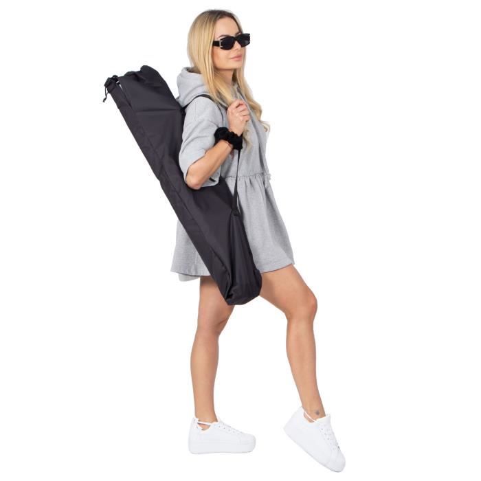 Camping Bed - SPRINGOS - 74 X 190.5 Cm - Black - Max Load 150 Kg - Easy Folding