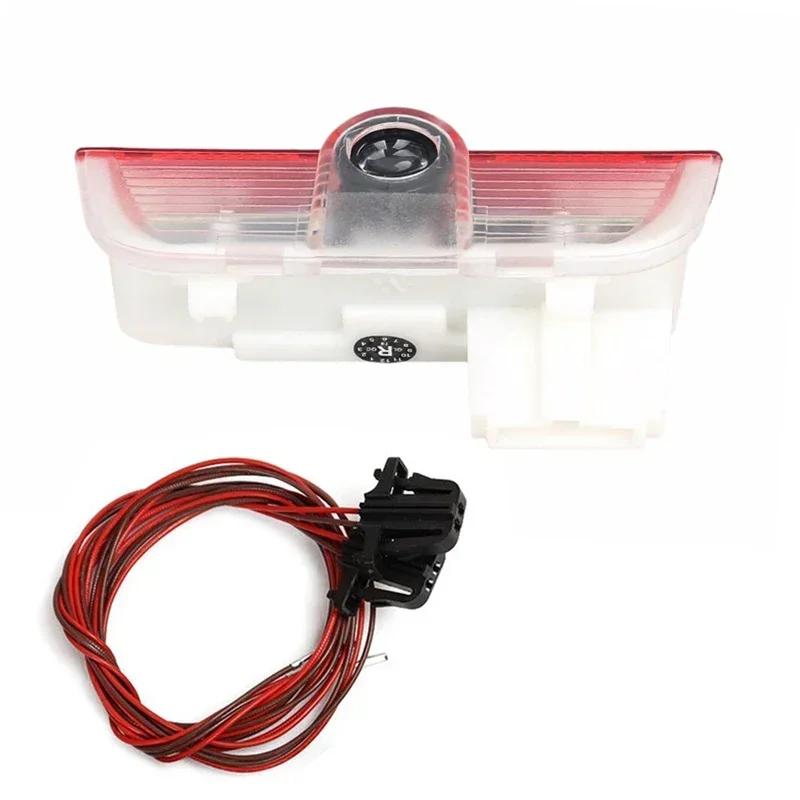 WHAQY1 2Pcs LED Car Door Logo Welcome Ghost Shadow Projector Light for VW Volkswagen Touran 2016-2018 Courtesy Lamp Decor Accessories