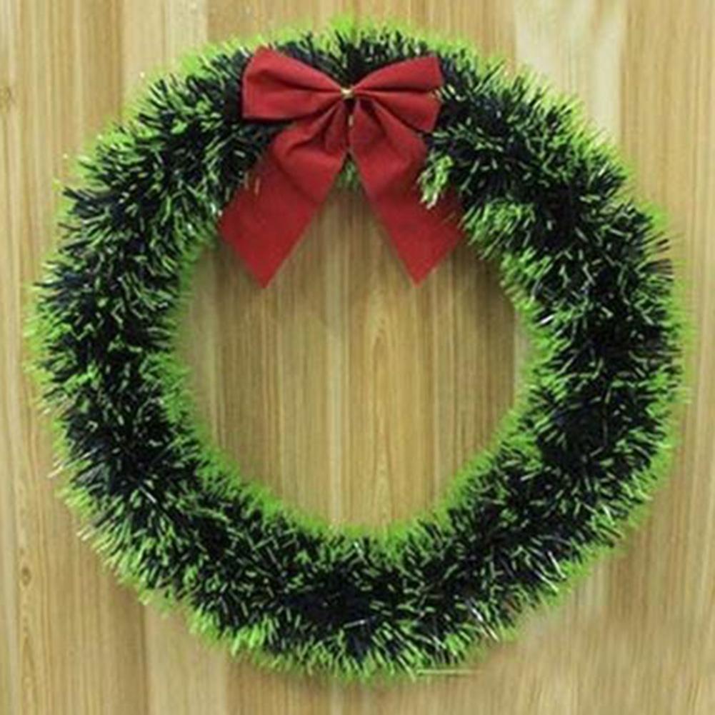 35cm Christmas Wreath Decorations High quality Artificial Christmas Door Garland Hanging Wall Window Wreath Xmas Set