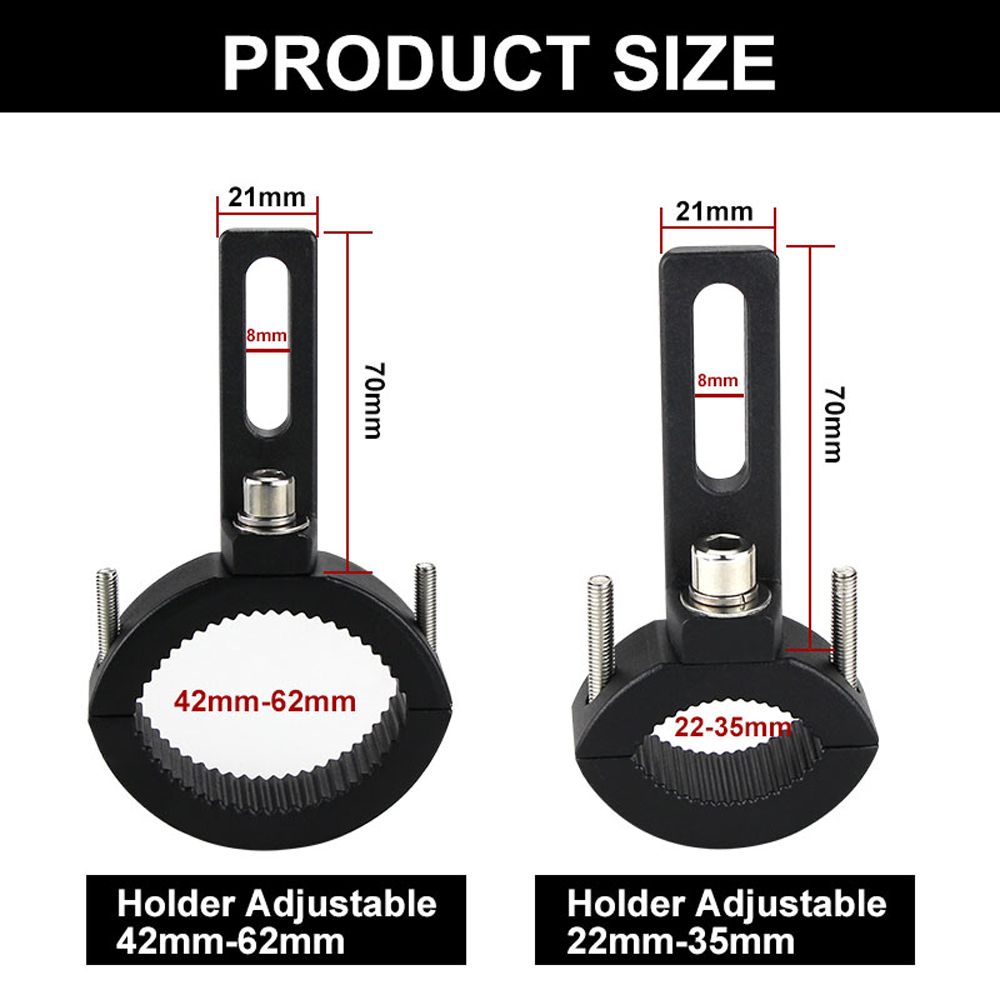 Spotlight Mount Bracket Light Lamps Holder Headlight Brackets Motorcycle Headlight Bracket