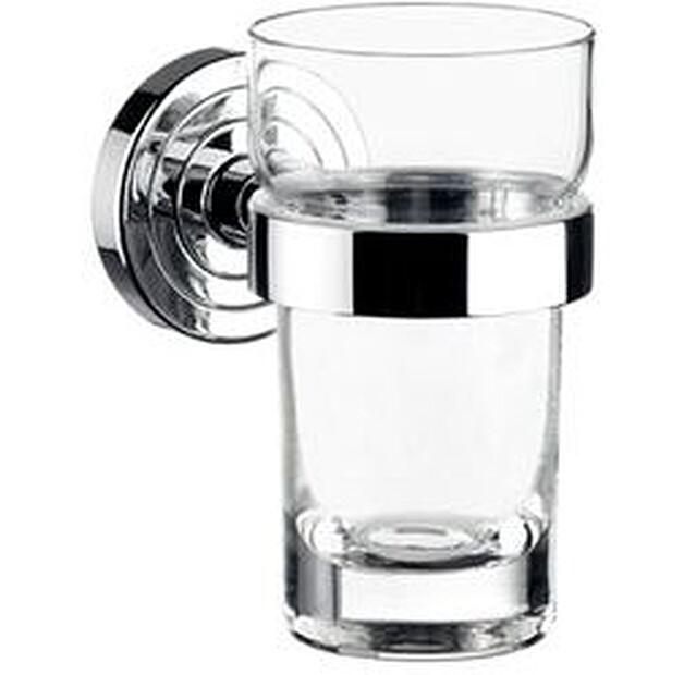 Стакан Emco Polo 072000100 настенный, хром
