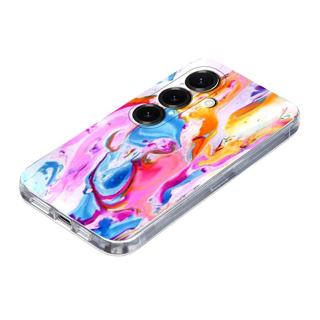For Samsung Galaxy S25 FE Case Marble Pattern Printing Soft TPU Phone Cover