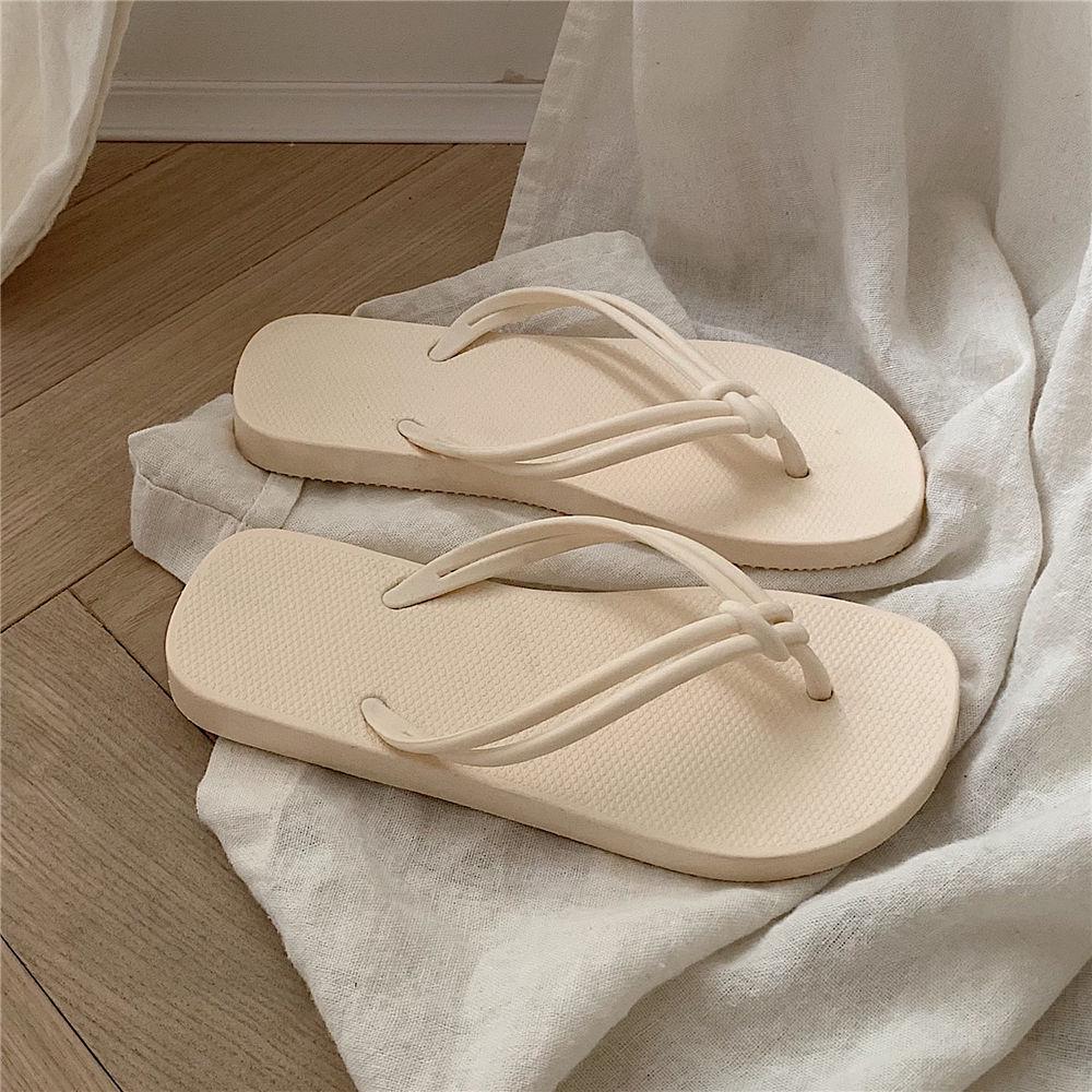 Korean Style Casual Women's Non-Slip Flip-Flops for Summer Beachwear