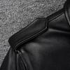 Hunting Leather Jacket Men Vintage Red Brown Black Genuine Cow Men'sLeather Jacket Pockets Real Skin Coat Autumn