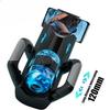 Male Masturbators Adults Sex Toy for Men Hands Free Pocket Pussy with Thrusting Distance Automatic Masturbators with Foldable Handle Blowjob Machine
