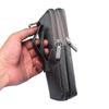 Nylon Mobile Phone Waist Bag with Double Zippers for Men