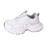 Silver Platform Dad Shoes Women's 2025 Summer New Small Man Height and Thinness Mesh Breathable Sports and Leisure Shoes