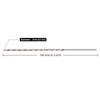 2 Stück HSS-Material Spiralbohrer 3 mm Durchmesser Extra Langer Bohrer Spiralbohrer Für die Holzbearbeitung