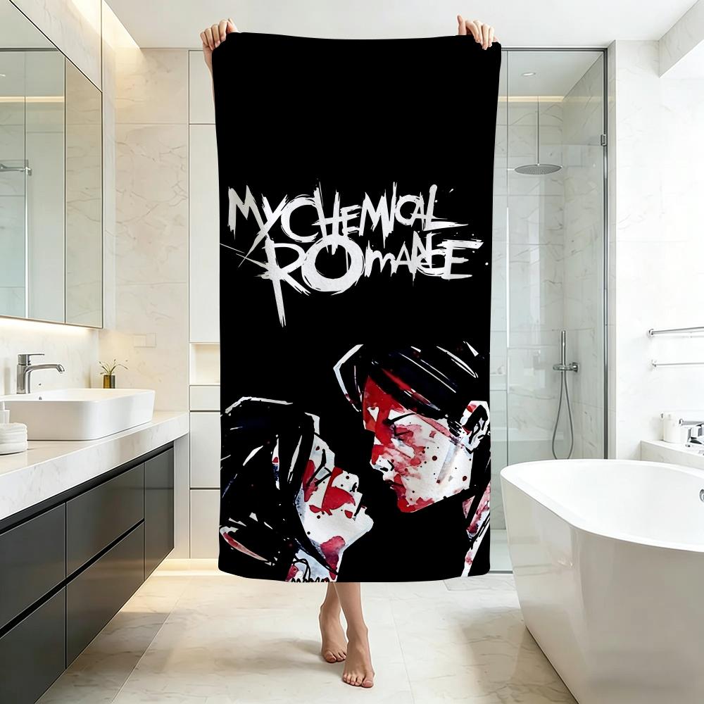 Emotional M-My Chemical RomanceS Towel Five-Star Hotel Quality Eco-Friendly Ultra Soft Thick Towels & Beach Towels