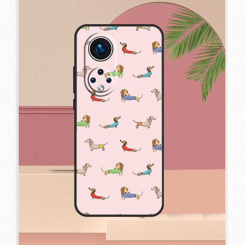 

Dachshund Dog Case For Honor Magic 5 6 7 8 Pro Honor X9c X9b X9a X8b X8a X8c 50 70 90 400 200 Lite Cover Honor 400 Lite