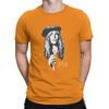 Men's T-Shirt Punk Godmother Funny 100% Cotton Tees Short Sleeve Patti Smith T Shirt Round Collar Clothing Summer