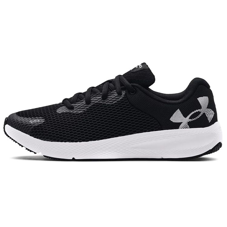 

Женские кроссовки Under Armour Charged Pursuit 2 Big Logo Black Jet Grey 3024143-002