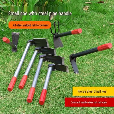 Manganese Steel Gardening Hoe for Weeding, Planting, and Digging