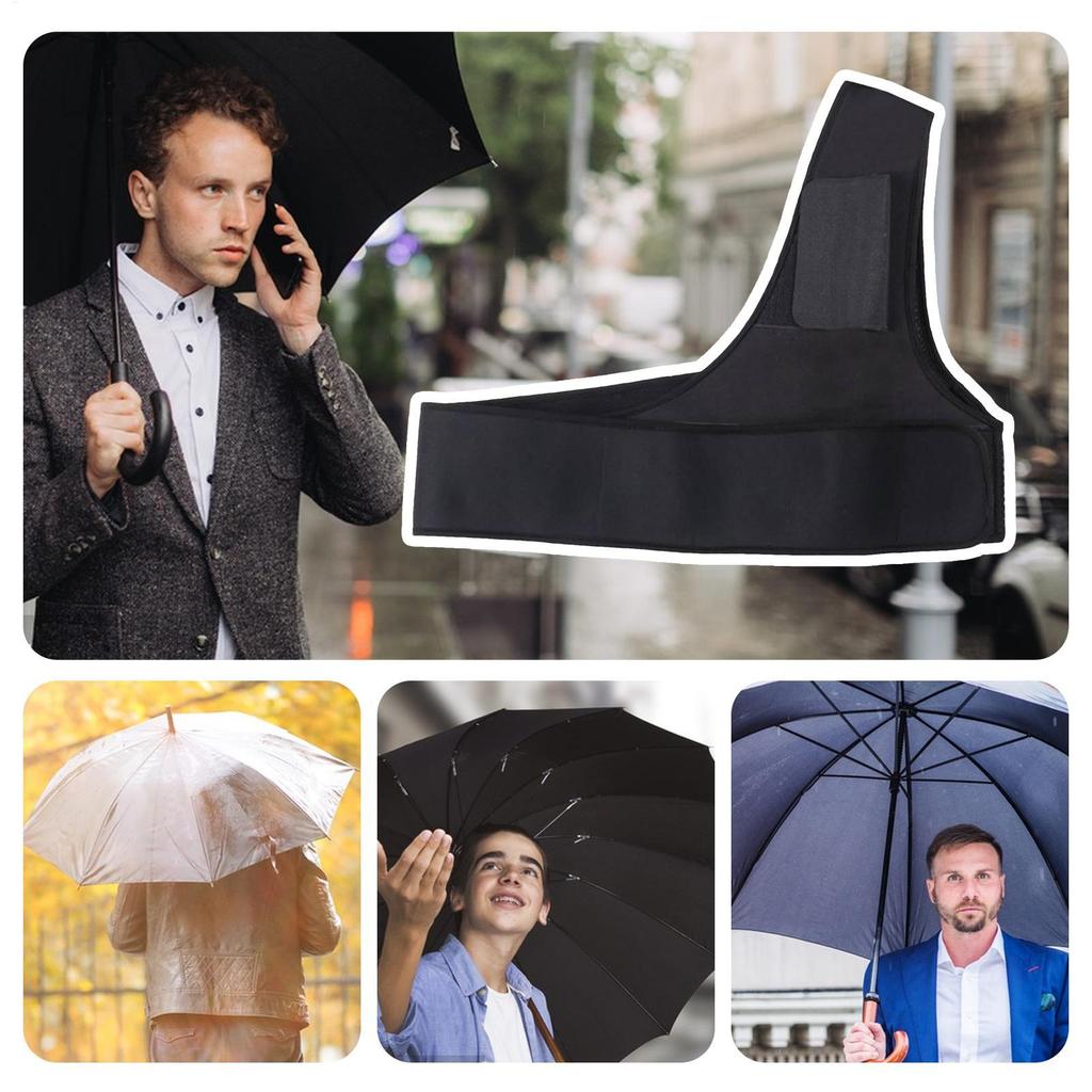 Wearable Umbrella Holder Support Strap for Umbrella Lightweight Wearable Sun Umbrella Stand Strap for Travel Work