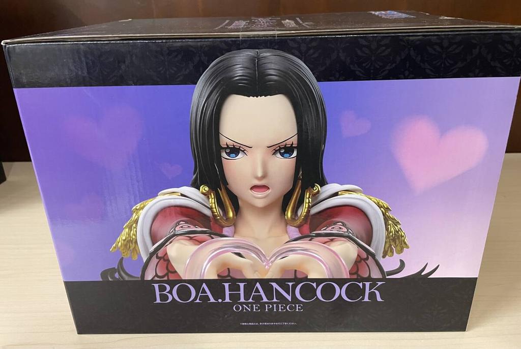 [USED]ONE PIECE Ichiban Kuji Memories of Heroines -Devil's night- Prize A Boa Hancock Art Scale Figure (Unopened / Mint Condition)
