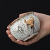 Jian Relief Gold Bull Zhan Ceramic Change Master Jun Kiln Large Kung Fu Personal Tasting Tenmoku Glaze Tea Cup
