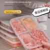 Japanese Fresh-Keeping Four-Compartment Meal Box for Kitchen Storage