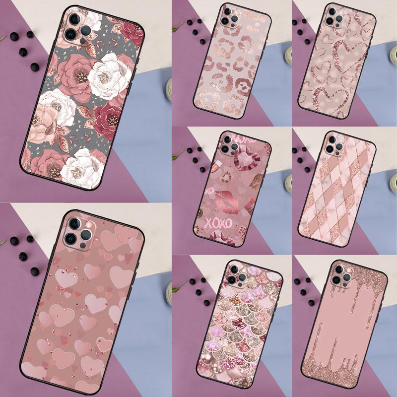 Love Rose Gold Style Case For OnePlus 15 15R 12 12R 13T 13R 13 11 10 10R 10T 8T Nord 5 CE 2 3 4 Lite N20 N30 Cover