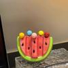 Stainless Steel Watermelon Fruit Fork Cute Dessert Cake Fork Tableware Fruit Skewer  Summer
