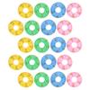 20 Pcs Inflatable Swimming Ring Children'S Toys Cartoon Kidtraxtoys Pp Childrens Inflatable Mini Swimming Circle Float Toy St Practical Use